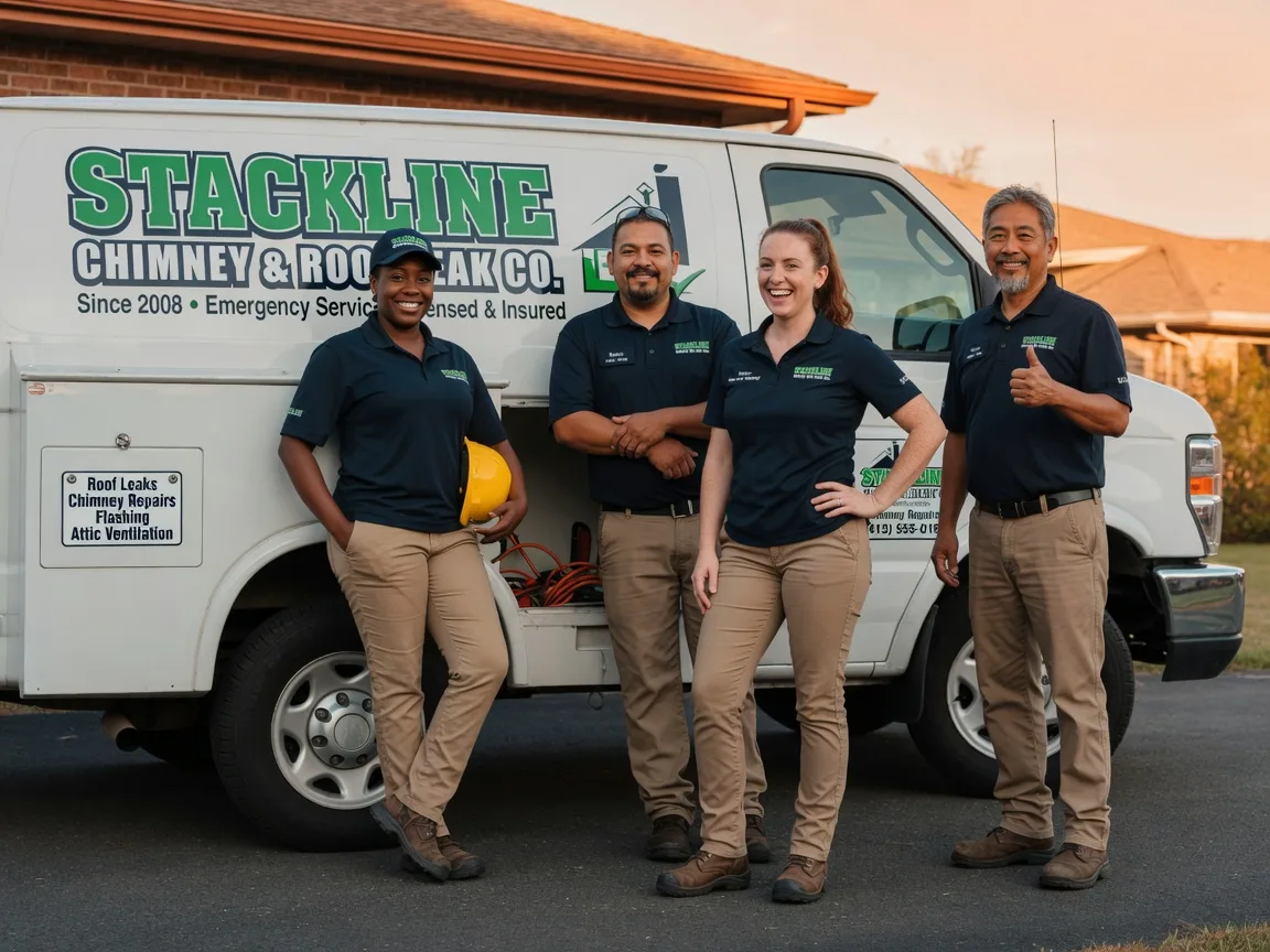 Chimney flashing repair company in Auburn, WV